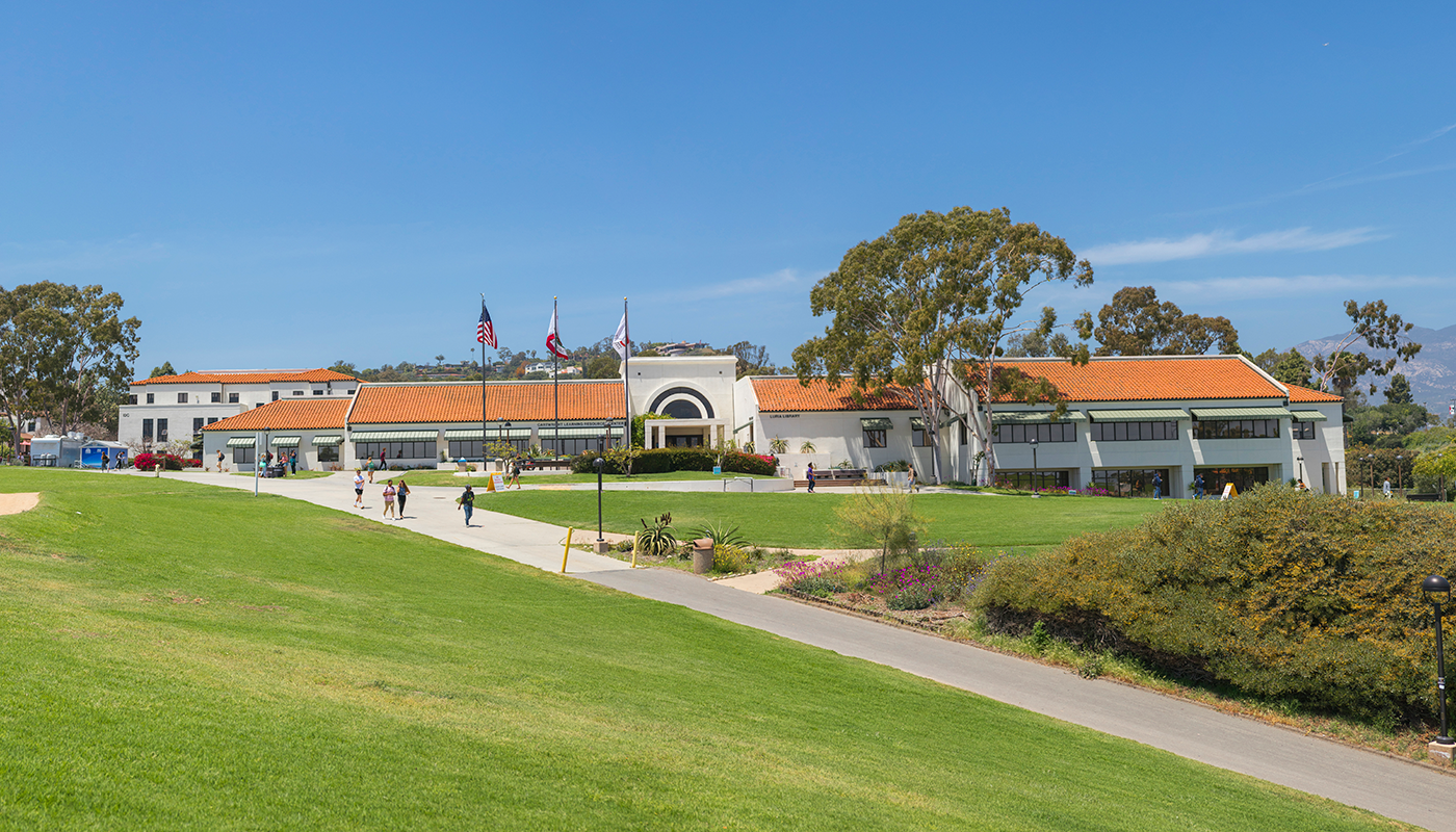 Santa Barbara City College's Luria Library on West Campus.